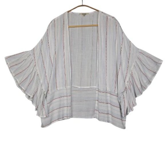 Gimmicks Striped Drop Shoulder Kimono - Picture 2 of 8